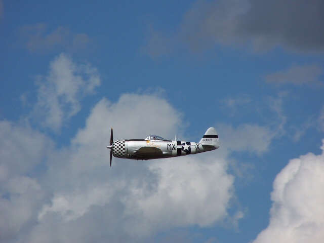 P47 D Thunderbolt en vol