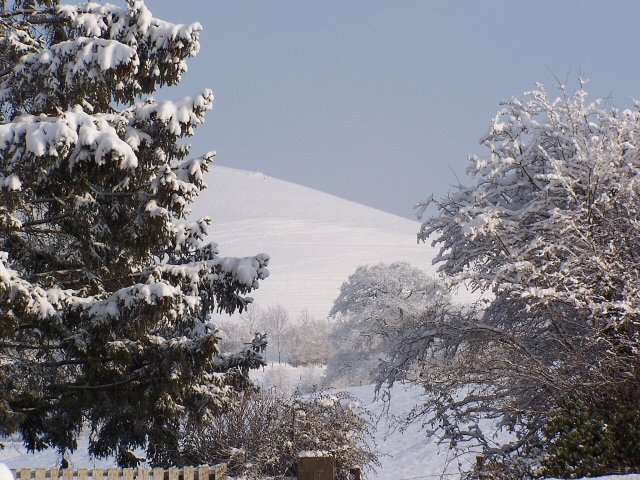 Paysage de neige - Le Bény-Bocage - Calvados