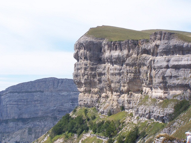 Fond d'Urle - Drôme (falaise - zoom)