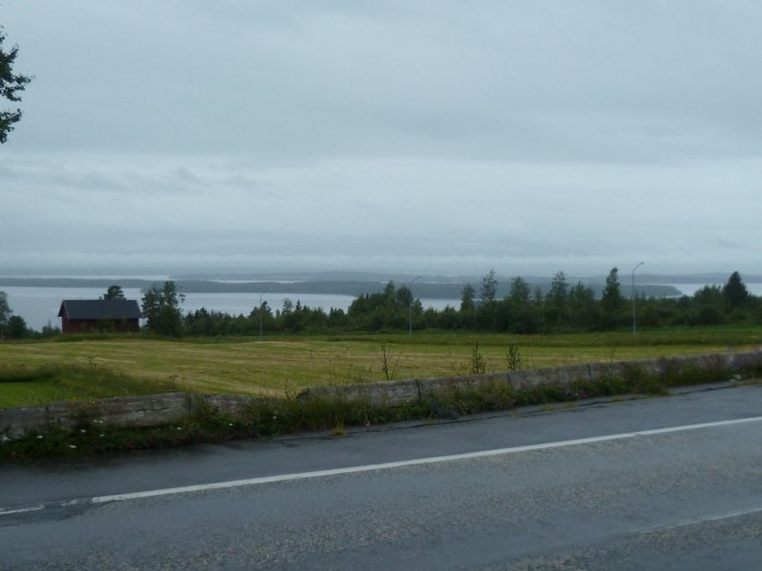 Suède - Ostersund - Lac vu de Frösö