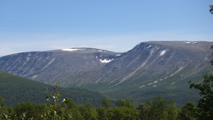 Norvège - Massif du Jenstad vu de Svisdal