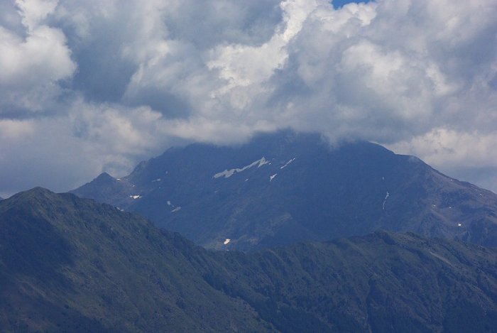 Col du Noyer - Massif du dévoluy - Vue vers l'Est (Vieux Chabrol)