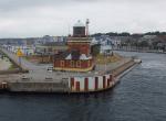 Suède - Sortie du port d'Elsinborg