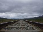 Norvège - Voie ferrée traversant le cercle polaire (ligne Narvik - Mo i Rana)